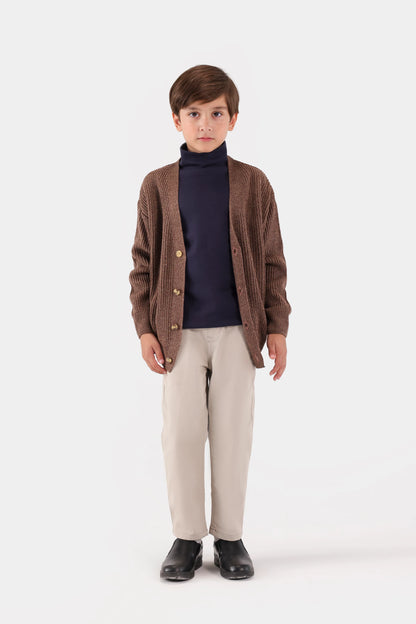 Button-Front Cardigan - Cougar Clothing