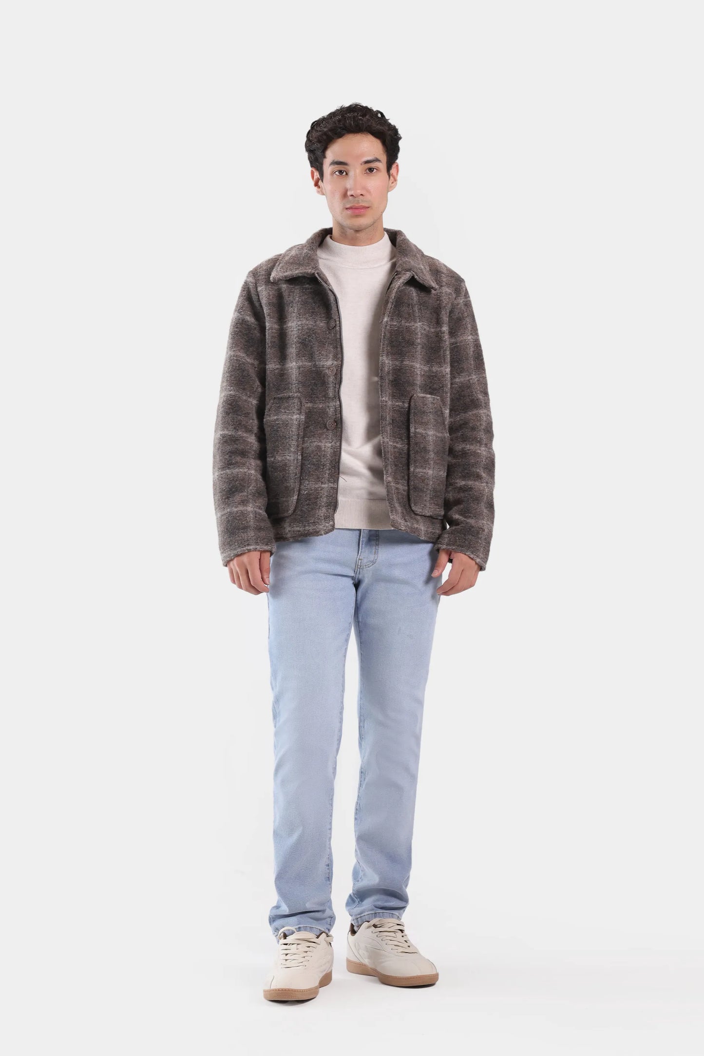 Checkered Tweed Jacket - Cougar Clothing