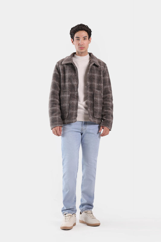 Checkered Tweed Jacket - Cougar Clothing