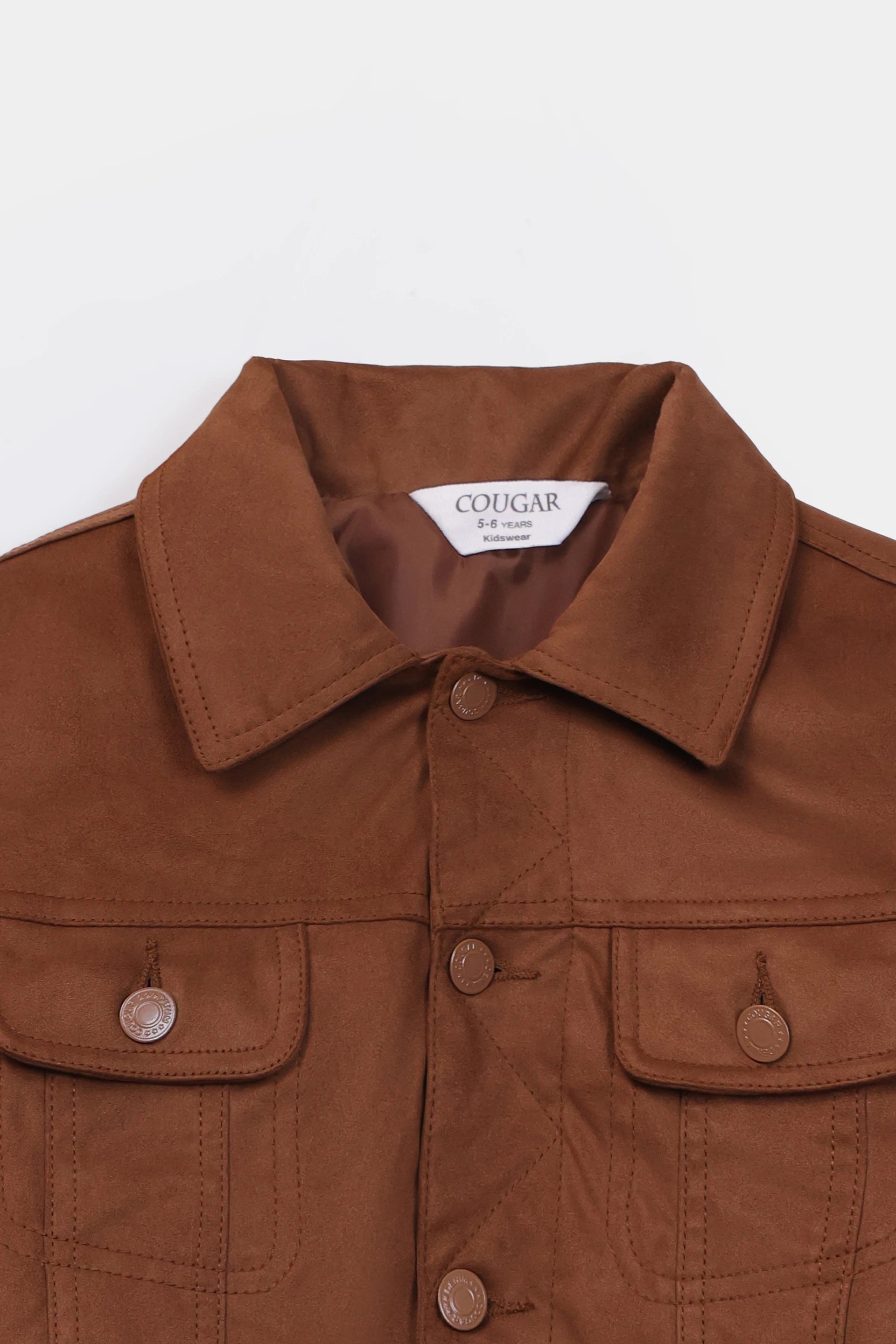 Faux Suede Jacket - Cougar Clothing