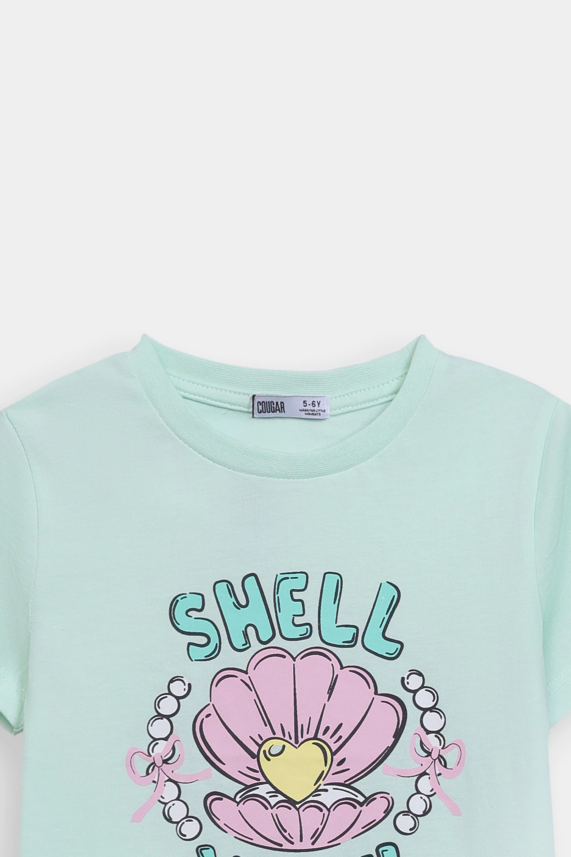 Shell Printed T-Shirt - Cougar Clothing