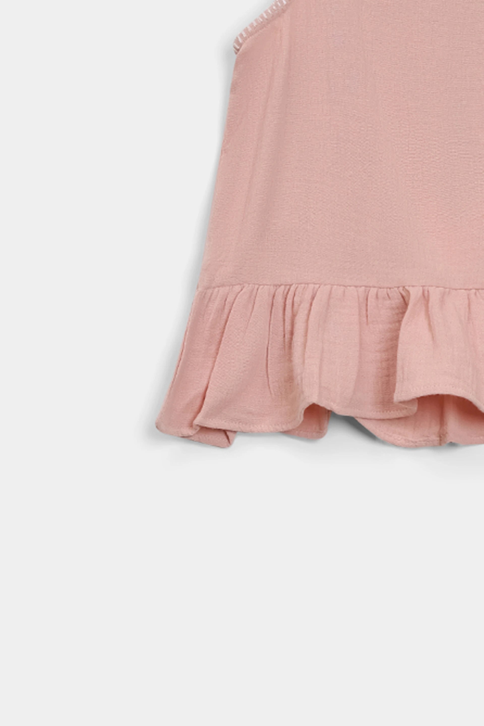 Sleeveless Embroidered Top - Cougar Clothing