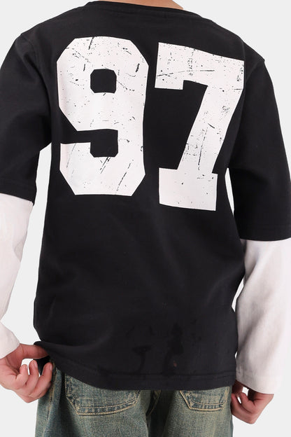 Contrast Sleeved T-Shirt - Cougar Clothing