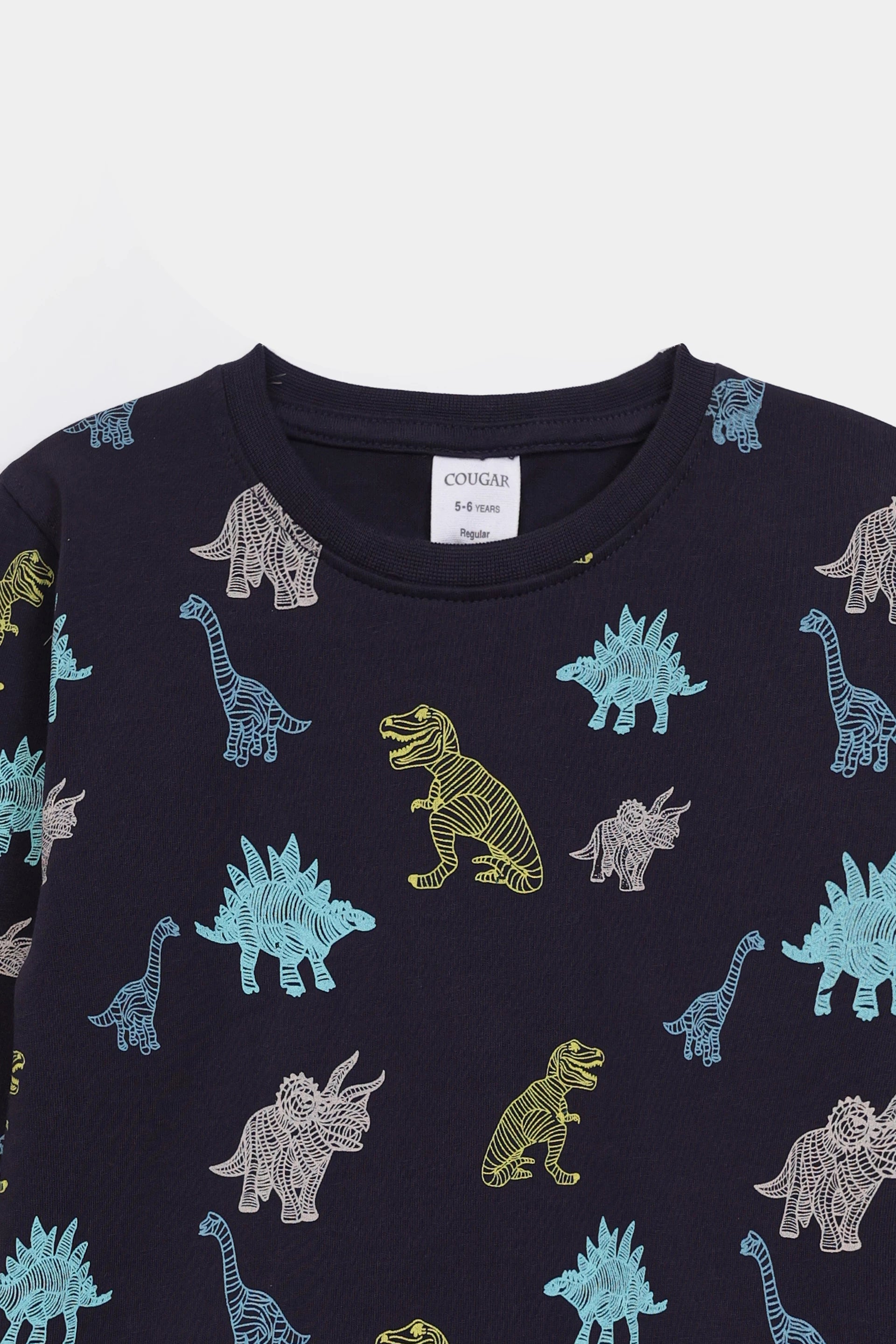 Dino Printed T-Shirt - Cougar Clothing