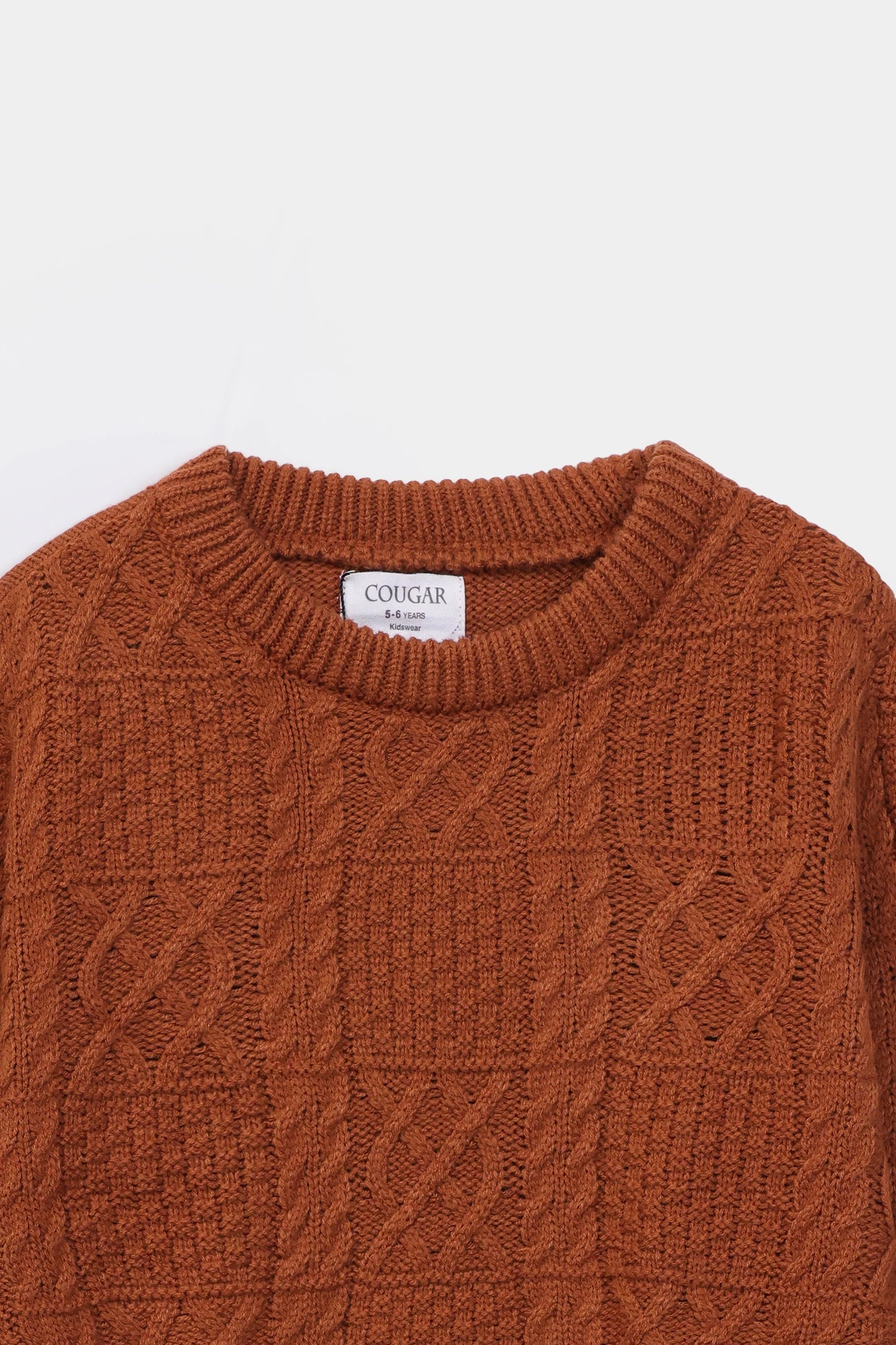 Textured Knit Sweater - Cougar Clothing