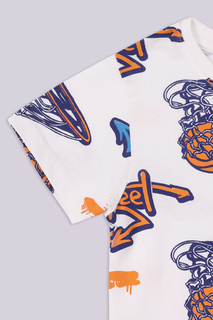 All Over Printed T-Shirt - Cougar Clothing