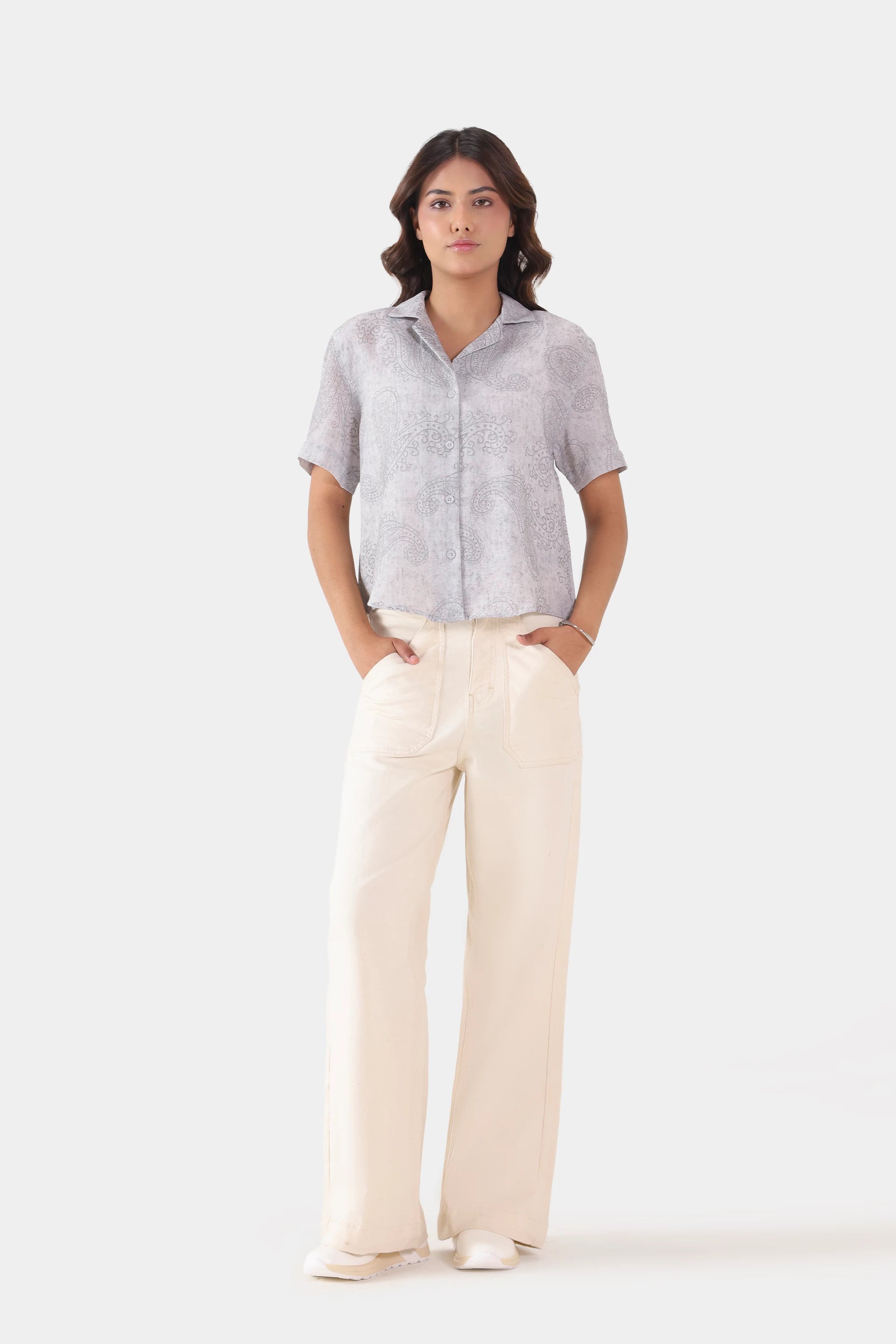 Paisley Printed Shirt - Cougar Clothing
