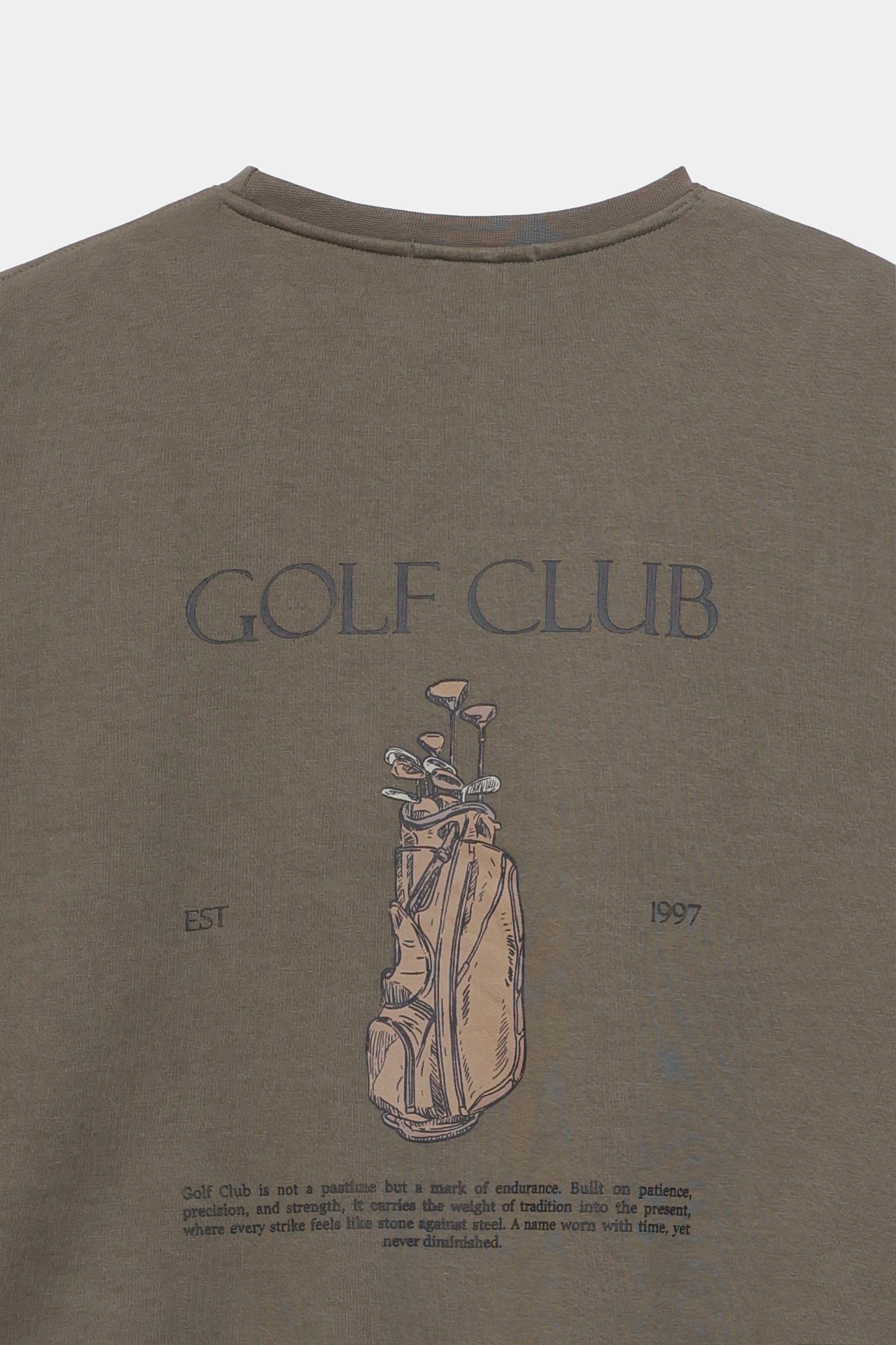Golf Club Oversized Sweatshirt - Cougar Clothing