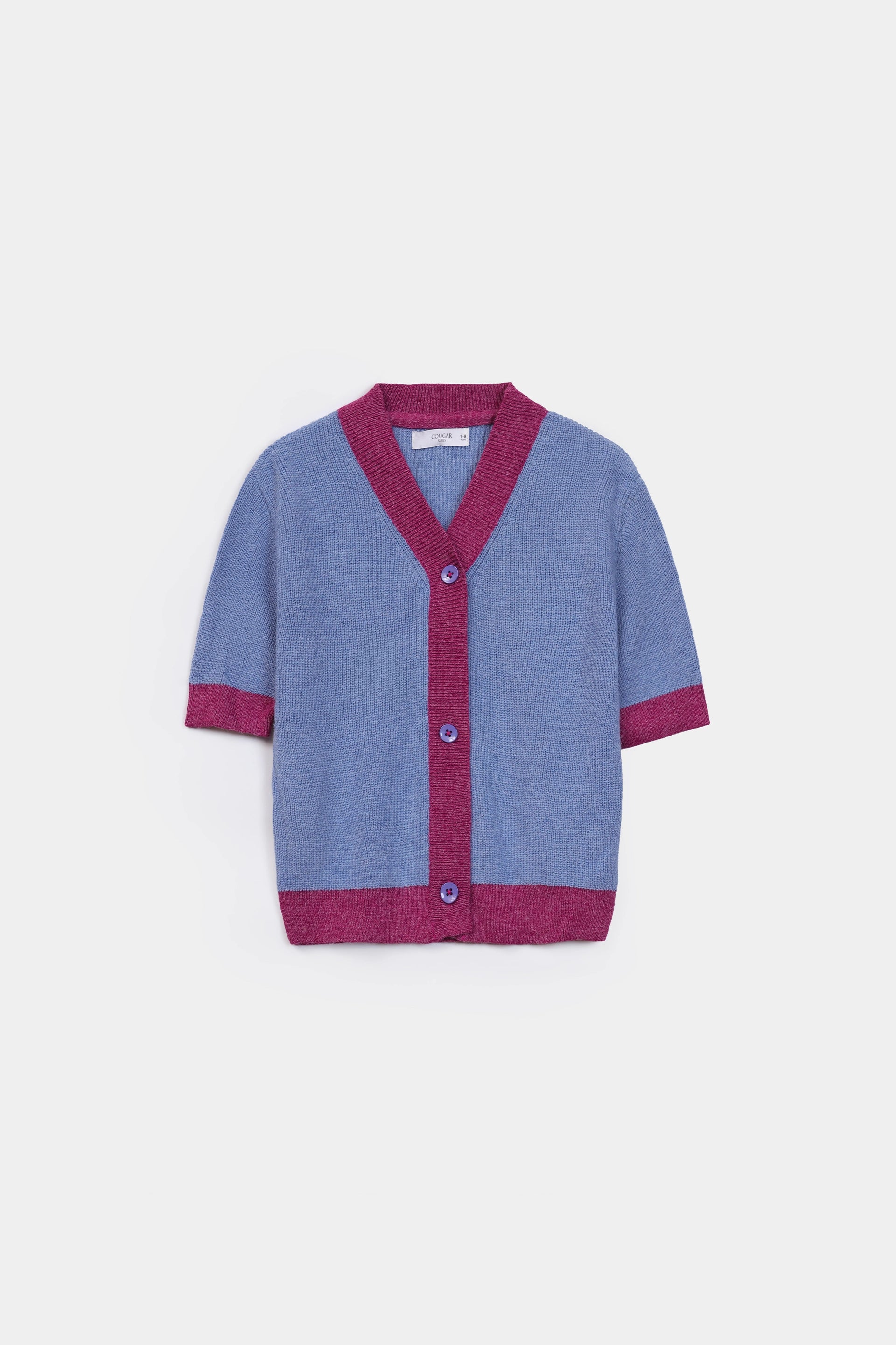 Contrast Trimmed Cardigan - Cougar Clothing