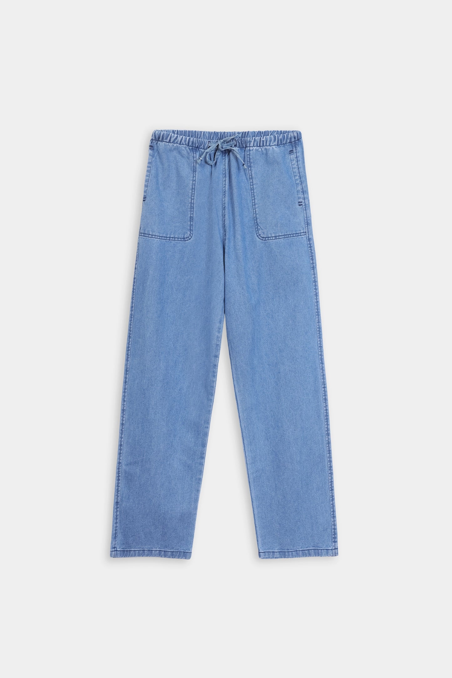 Woven Trousers With Patch Pockets - Cougar Clothing