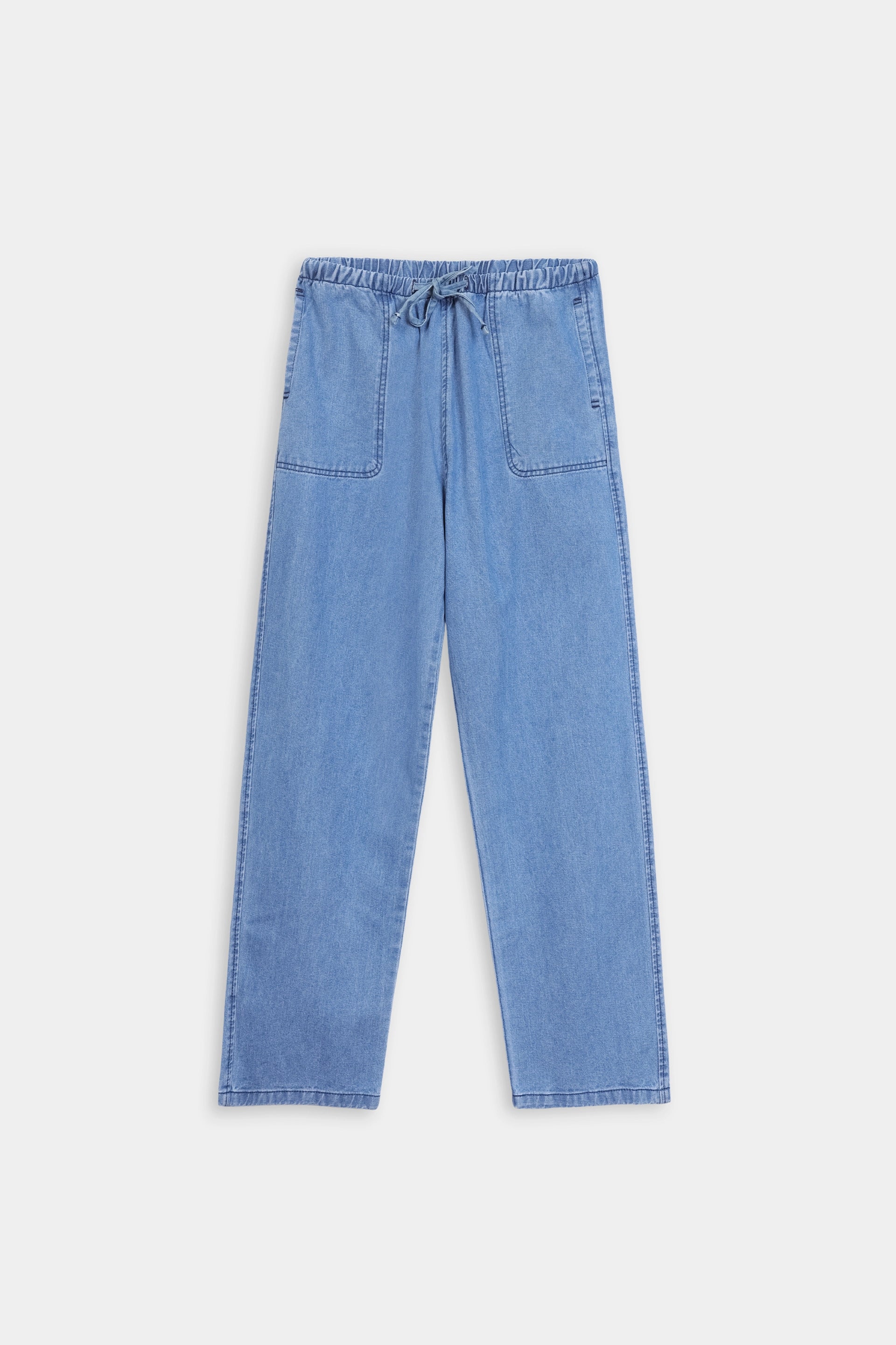 Woven Trousers With Patch Pockets - Cougar Clothing