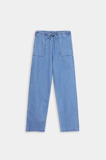 Woven Trousers With Patch Pockets - Cougar Clothing
