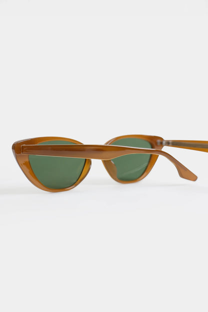 Contrast Cat-Eye Sunglasses - Cougar Clothing