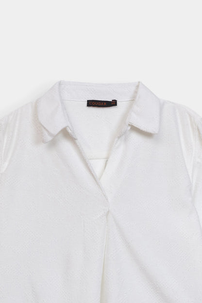 Self Embossed Top - Cougar Clothing