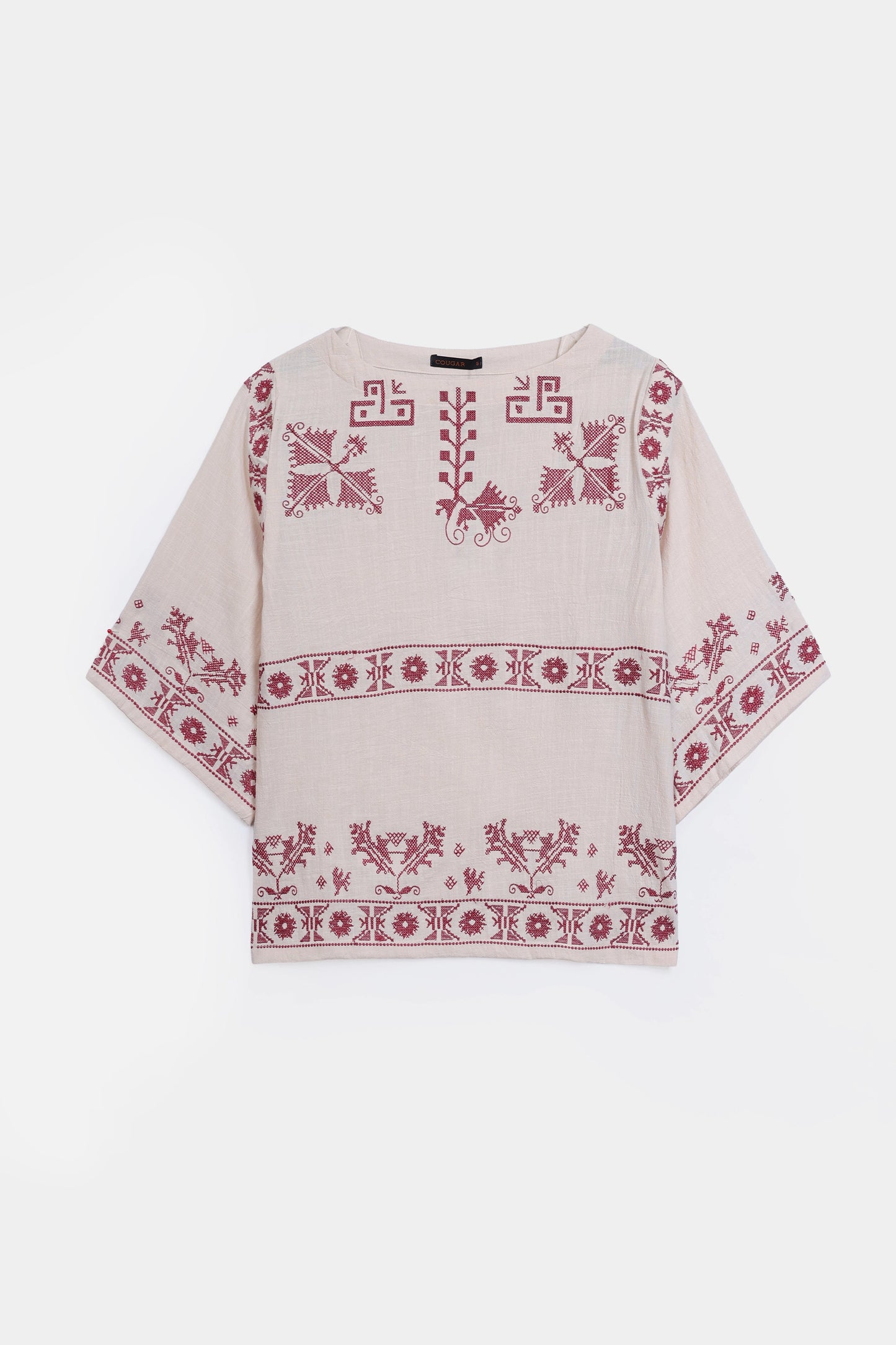 Embroidered Top - Cougar Clothing
