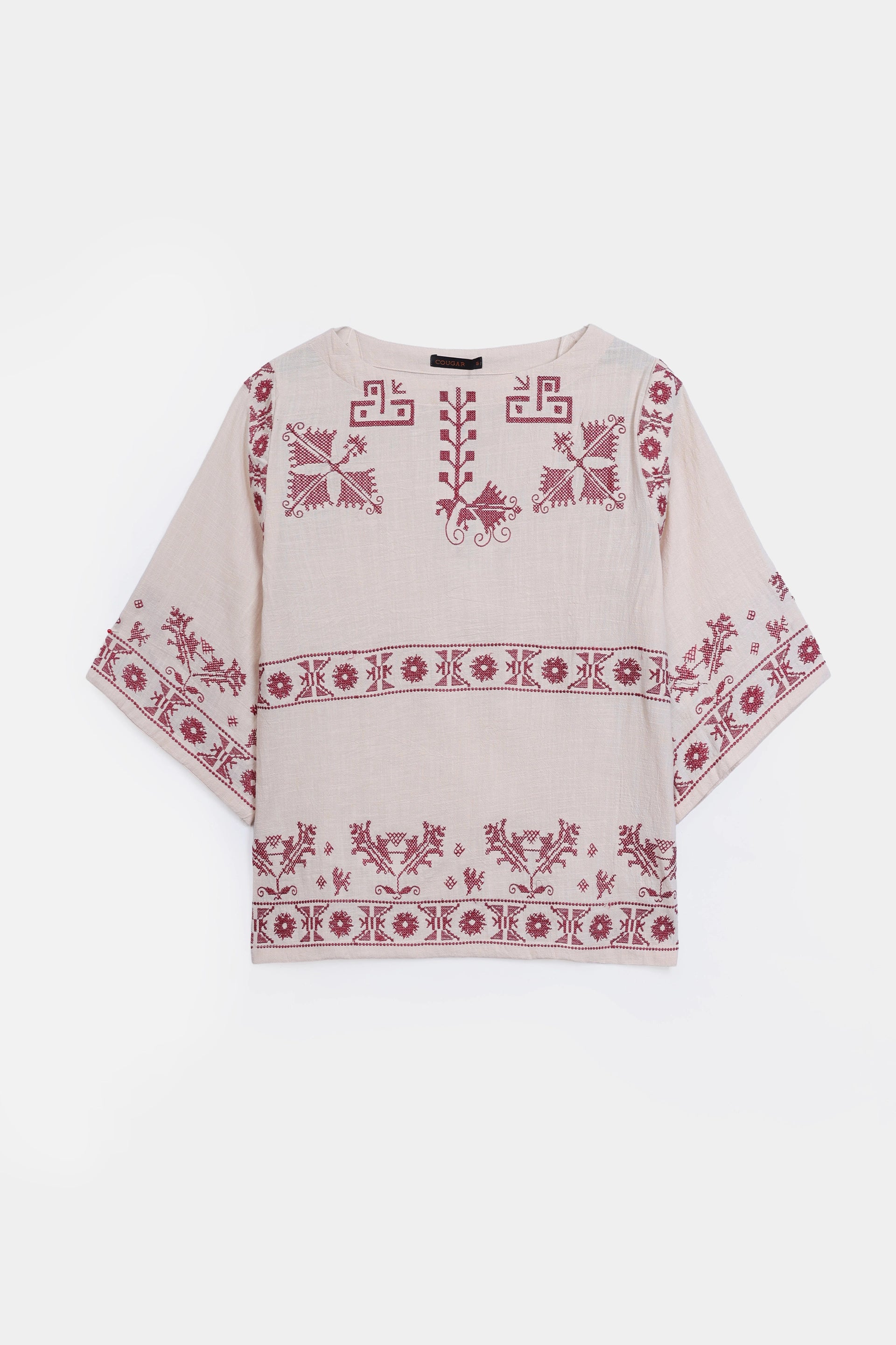 Embroidered Top - Cougar Clothing