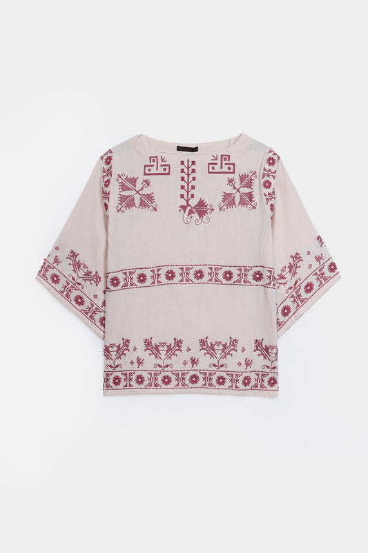 Embroidered Top - Cougar Clothing