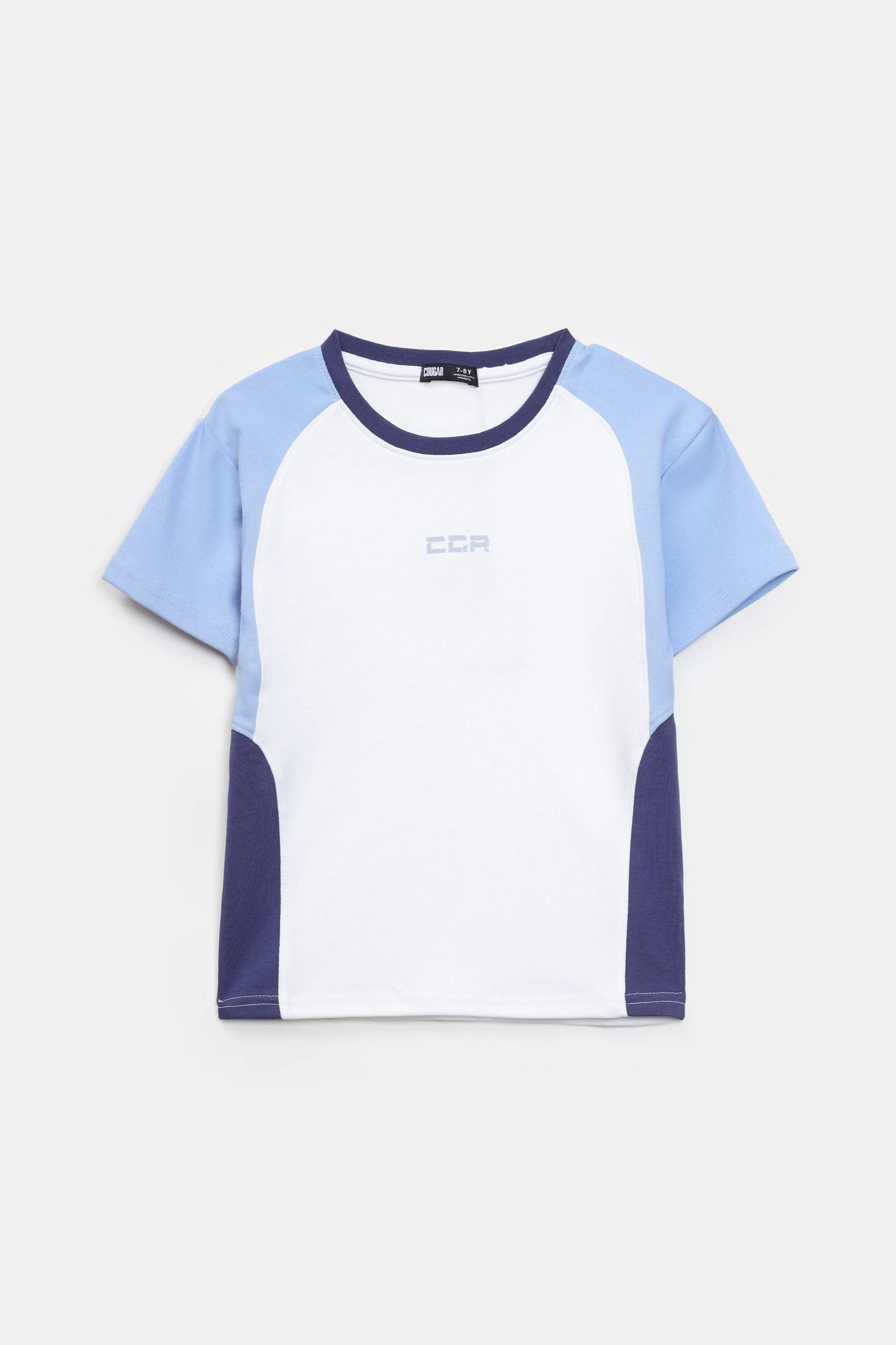 Contrast Paneled T-Shirt - Cougar Clothing