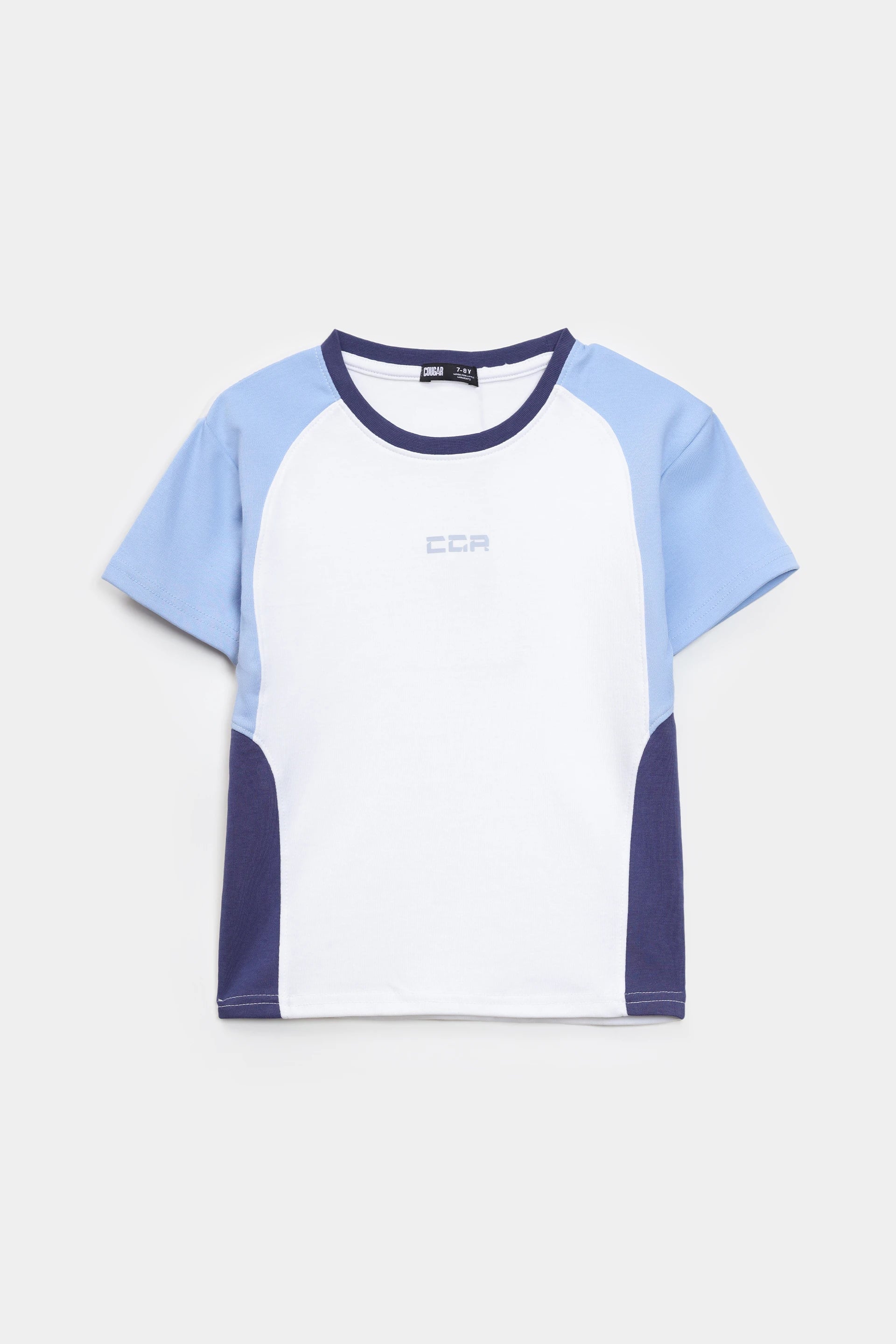 Contrast Paneled T-Shirt - Cougar Clothing
