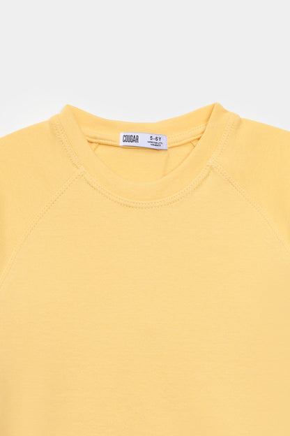 Raglan Knit T-Shirt - Cougar Clothing