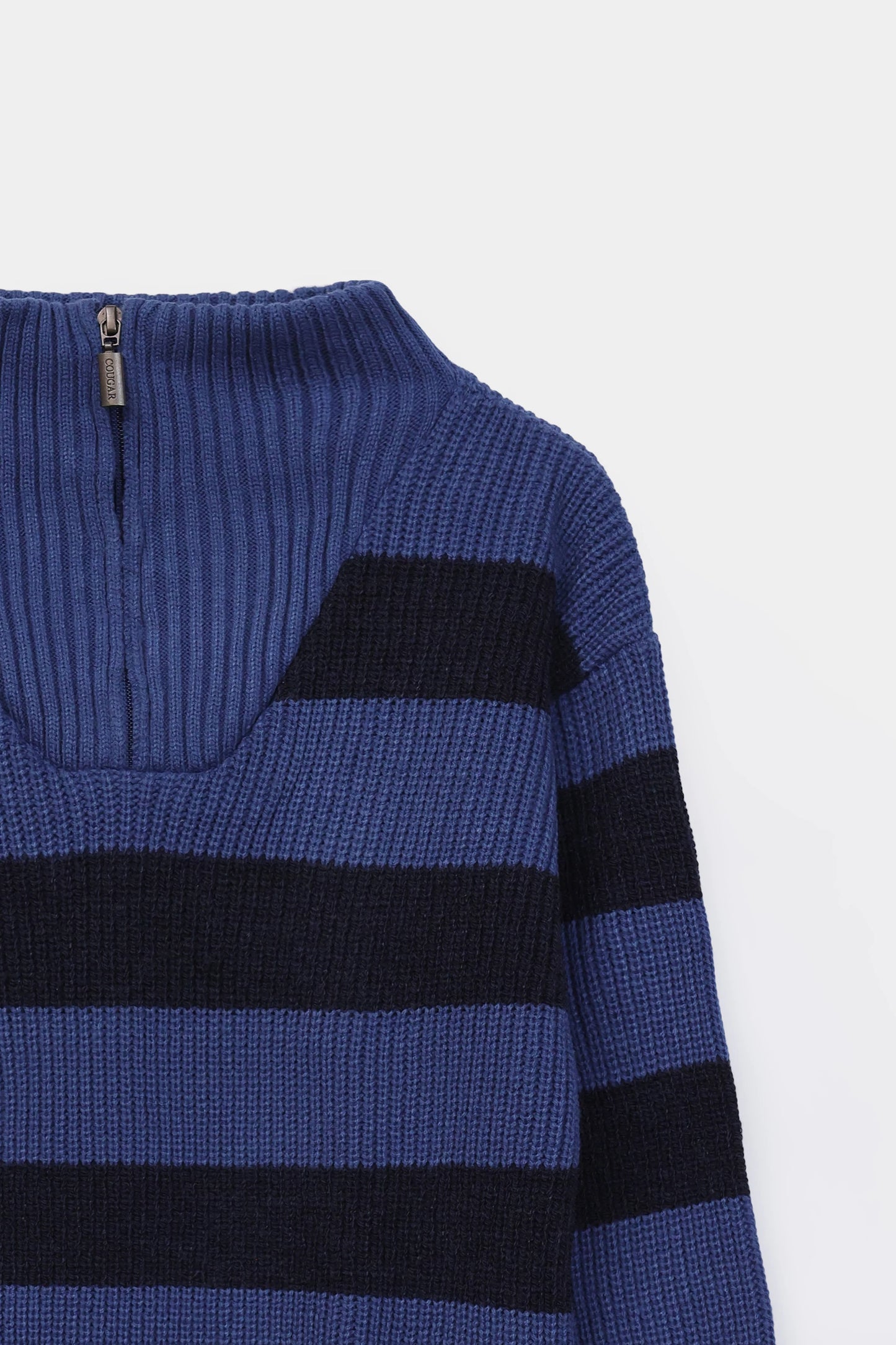 Quarter Zip Sweater - Cougar Clothing