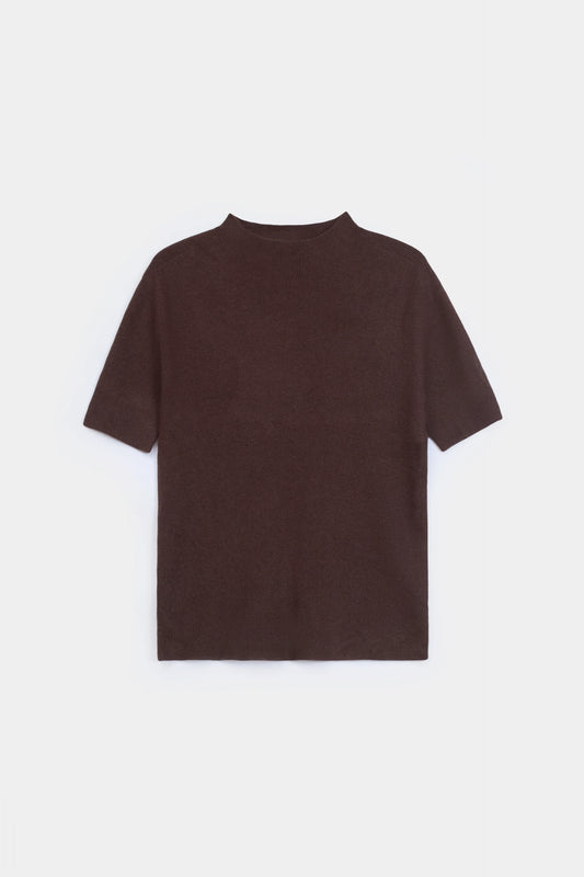 Mock Neck Knit Sweater