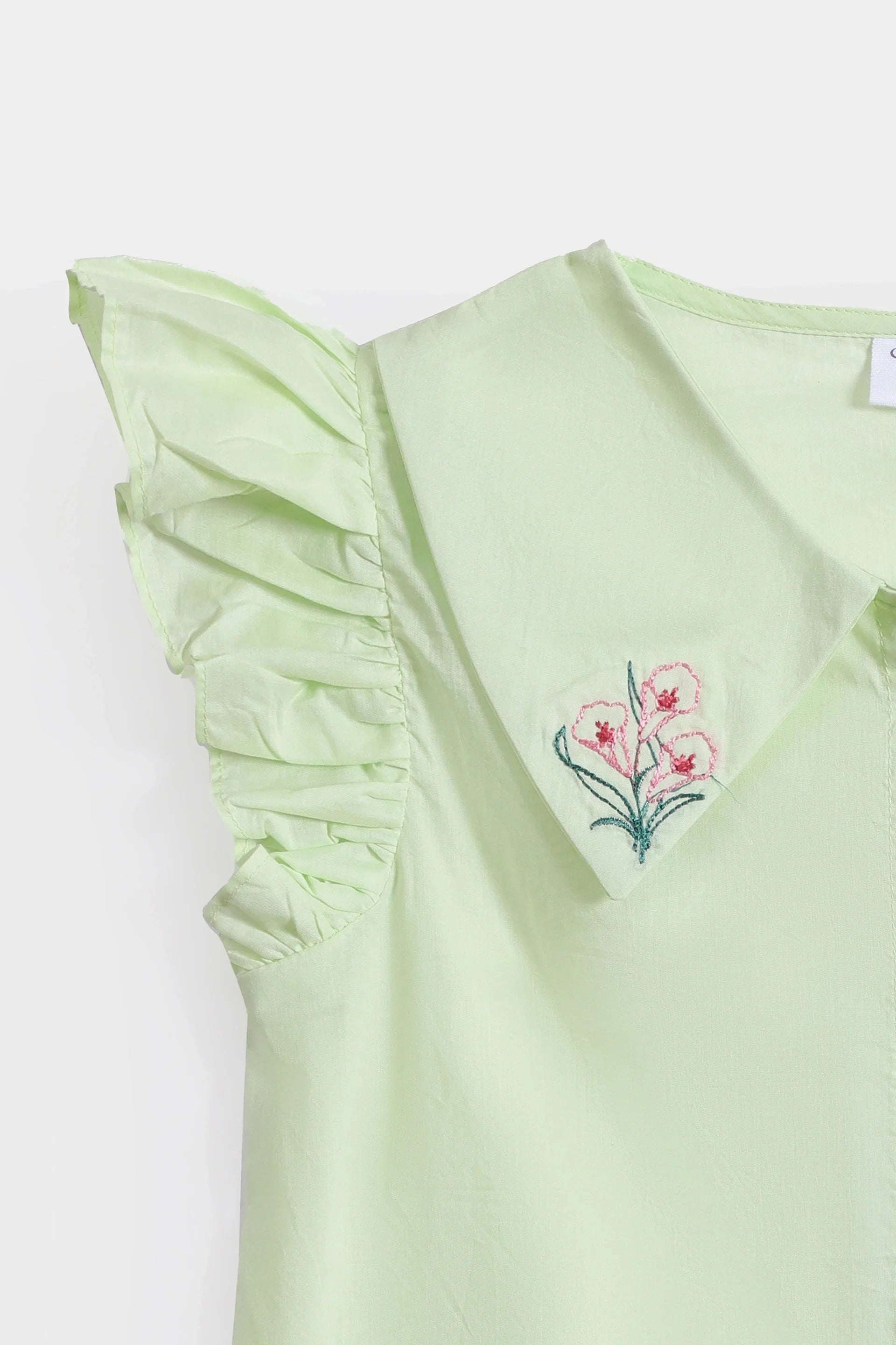 Embroidered Lawn Top - Cougar Clothing