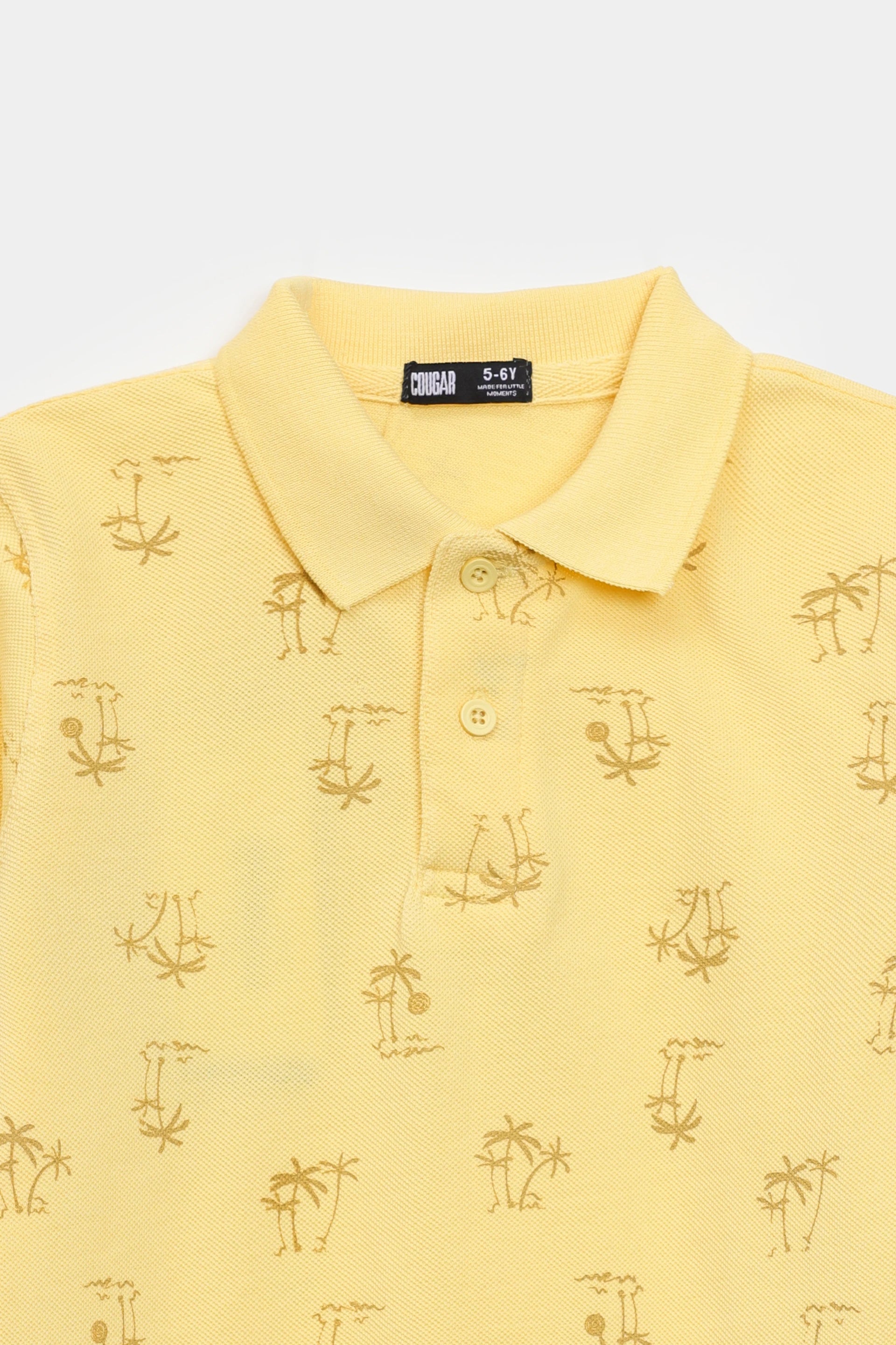 All-Over Printed Polo - Cougar Clothing