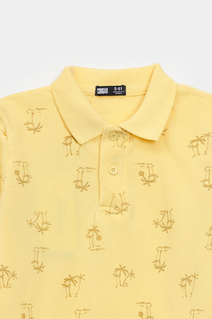All-Over Printed Polo - Cougar Clothing