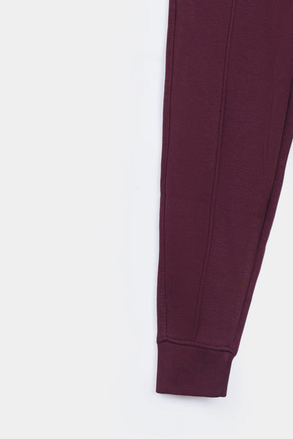Fleece Pleated Trousers