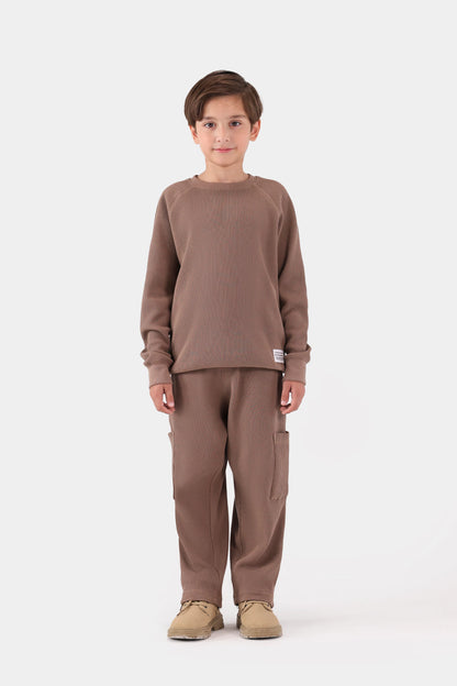 Waffle Knit Trousers - Cougar Clothing