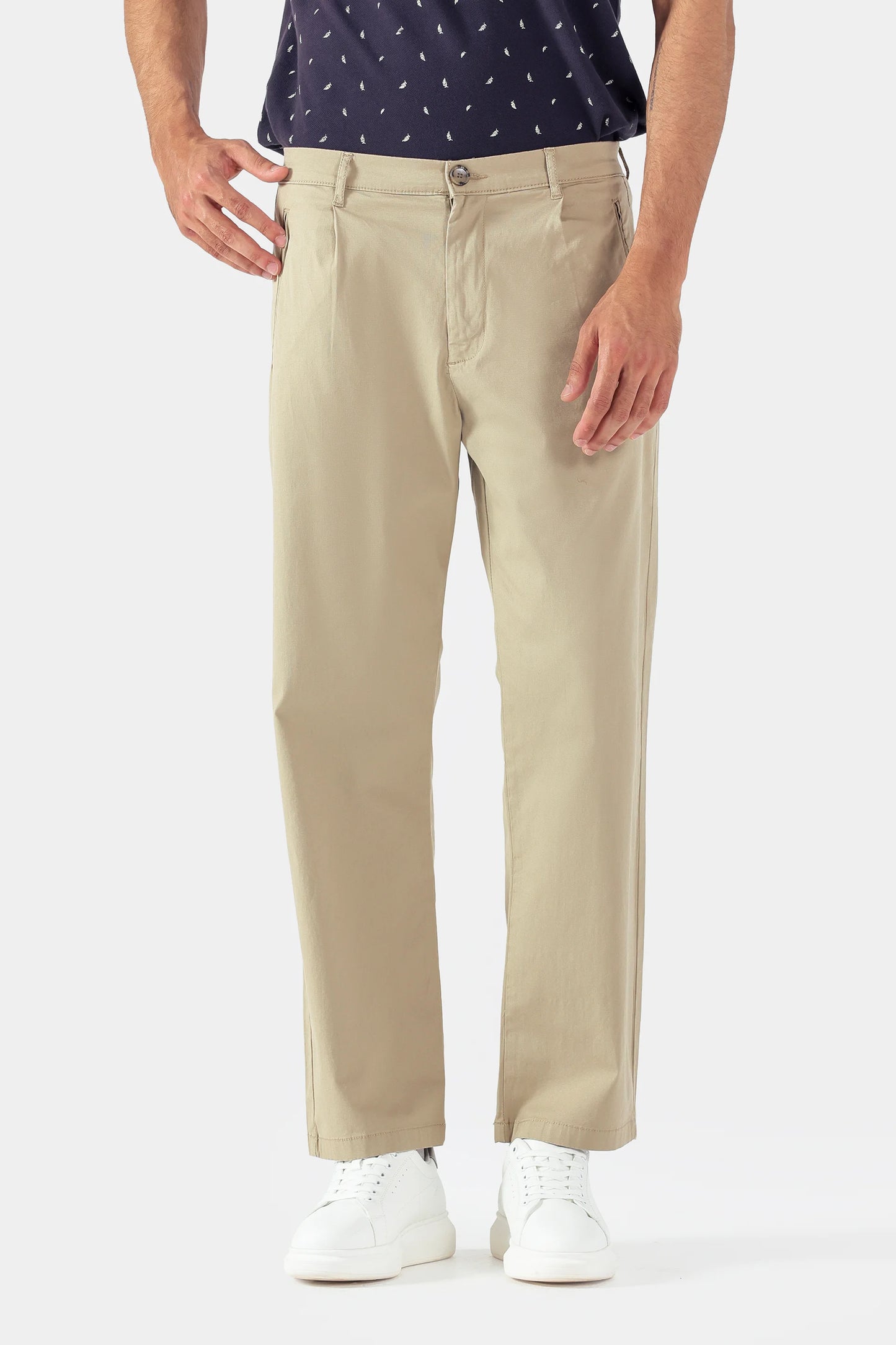 Relaxed Woven Trousers - Cougar Clothing
