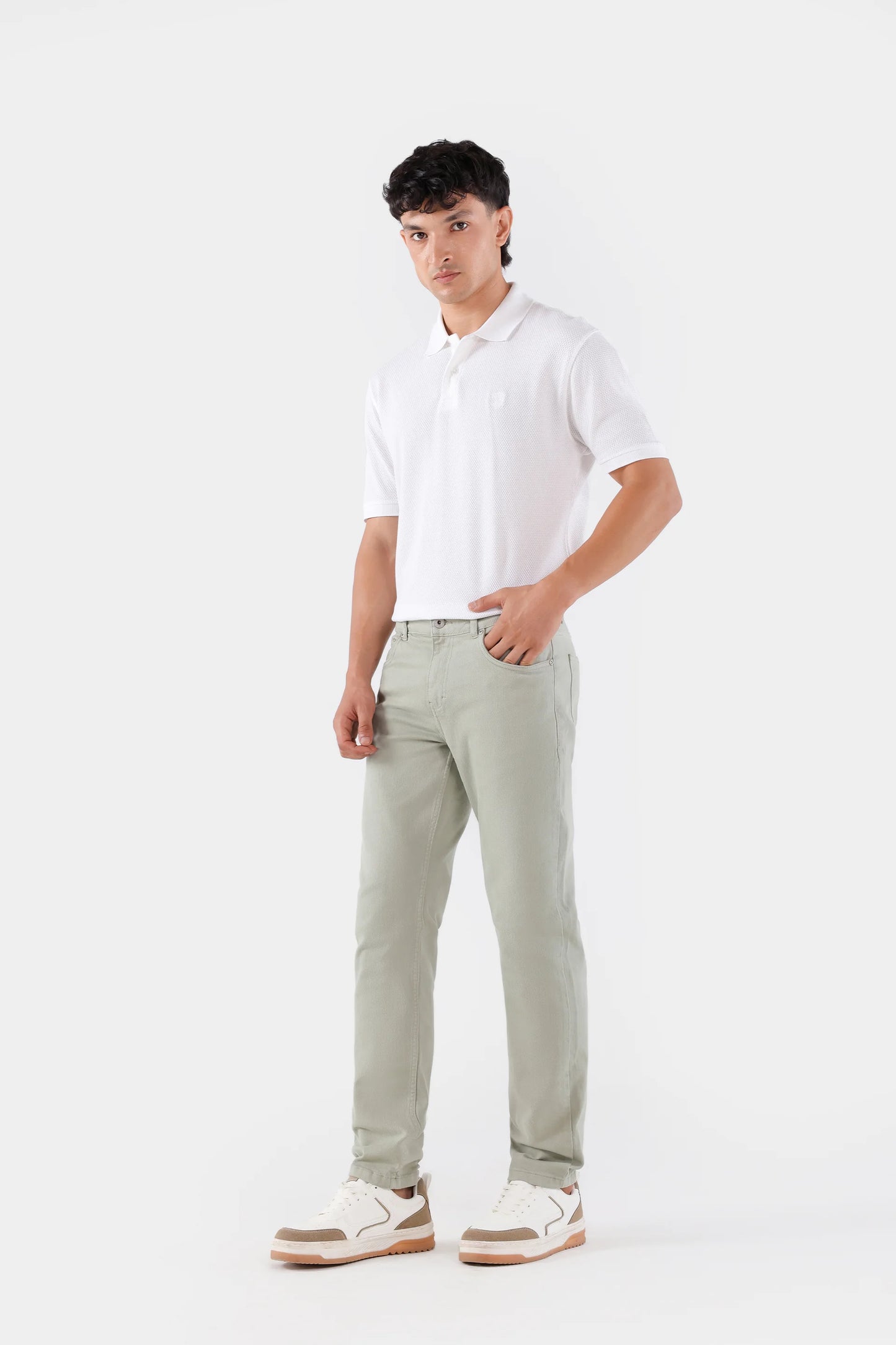 Slim Fit 5 Pocket Pants - Cougar Clothing