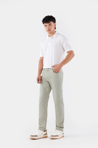 Slim Fit 5 Pocket Pants - Cougar Clothing