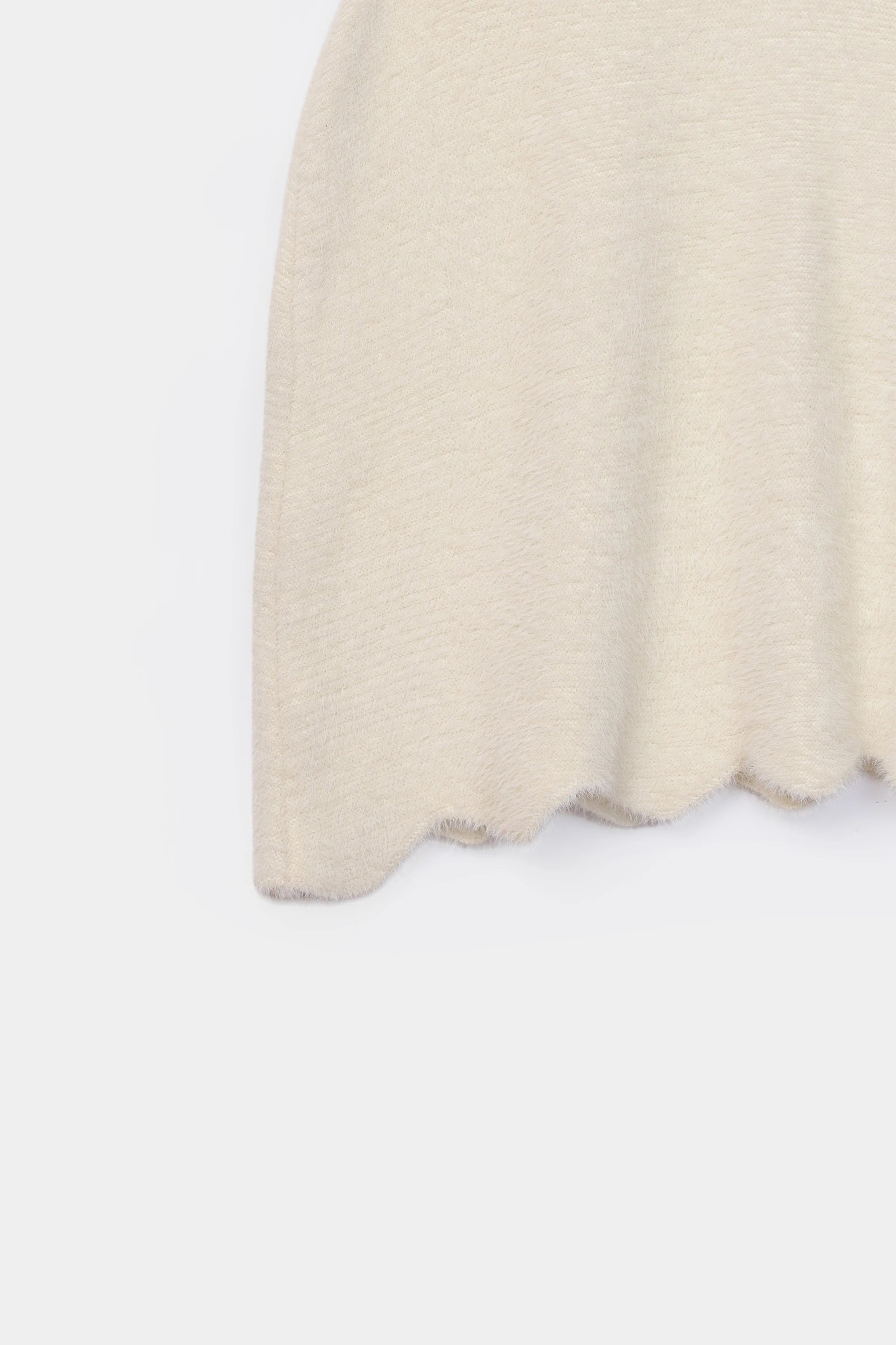 Fuzzy Texture Poncho - Cougar Clothing