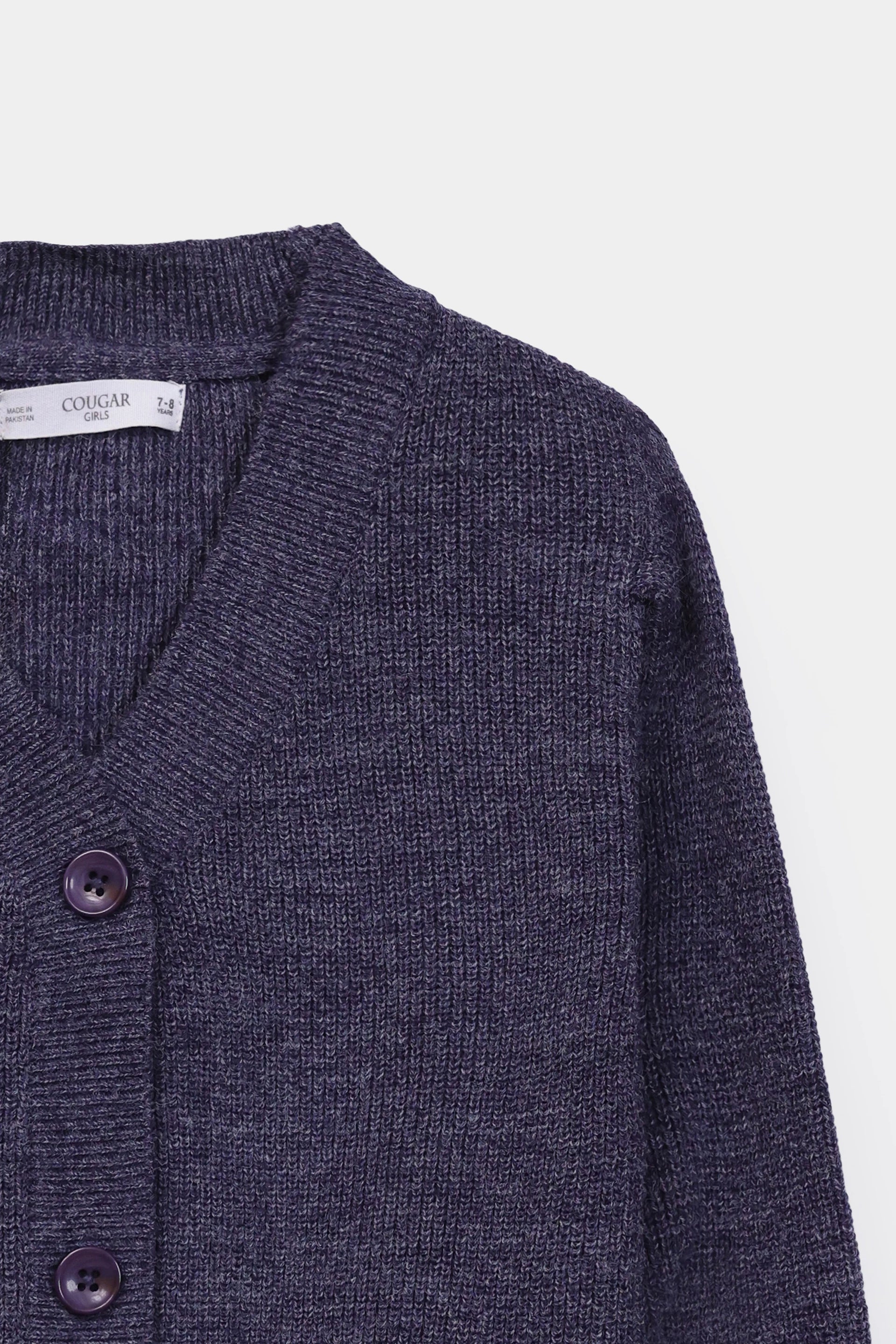 V-Neck Cardigan - Cougar Clothing