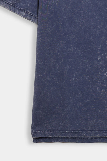 Denim Terry Polo - Cougar Clothing