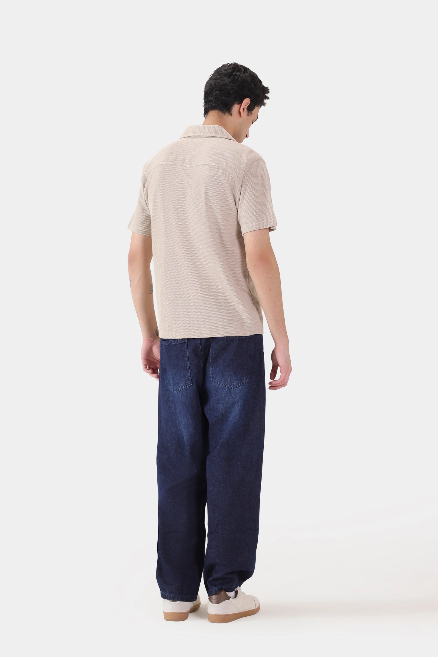 Textured Relaxed Shirt - Cougar Clothing