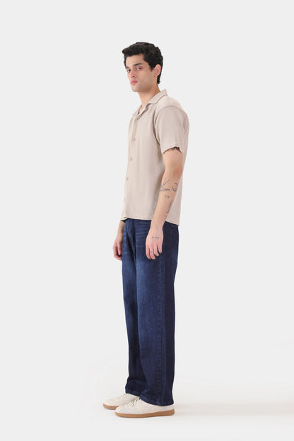 Textured Relaxed Shirt - Cougar Clothing