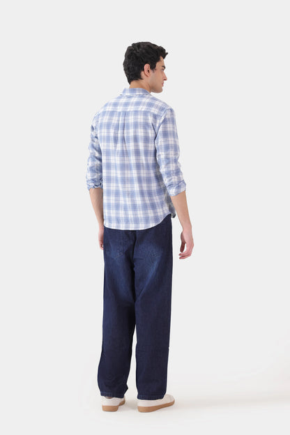 Checkered Shirt With Patch Pocket - Cougar Clothing