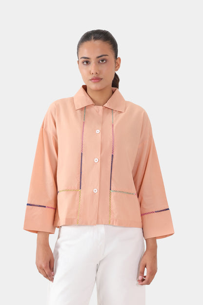 Lace-Trimmed Shirt - Cougar Clothing
