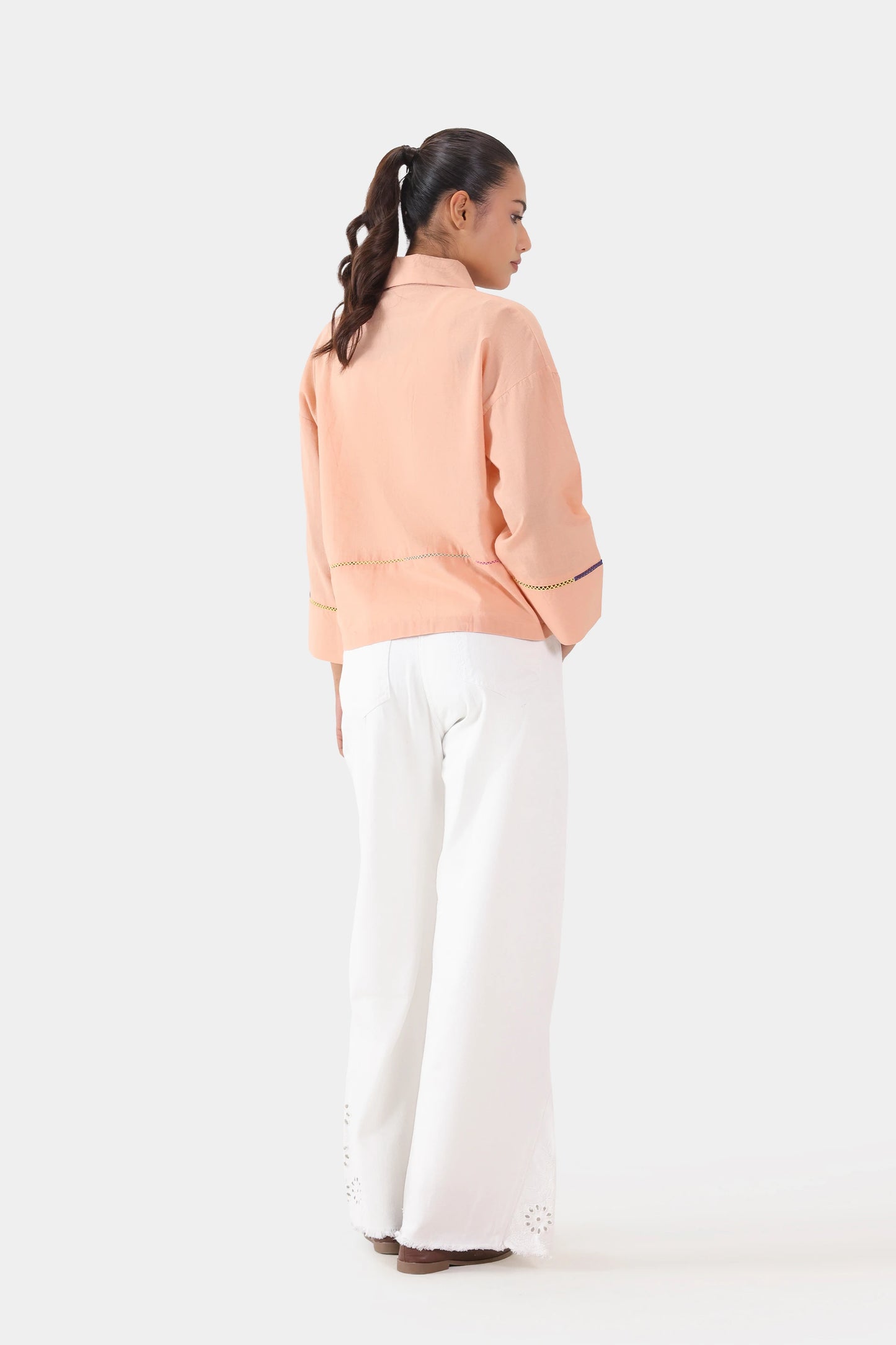 Lace-Trimmed Shirt - Cougar Clothing