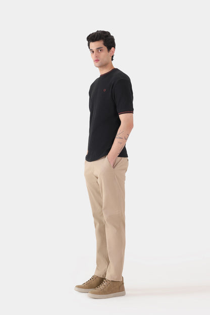 Waffle Knit T-Shirt - Cougar Clothing