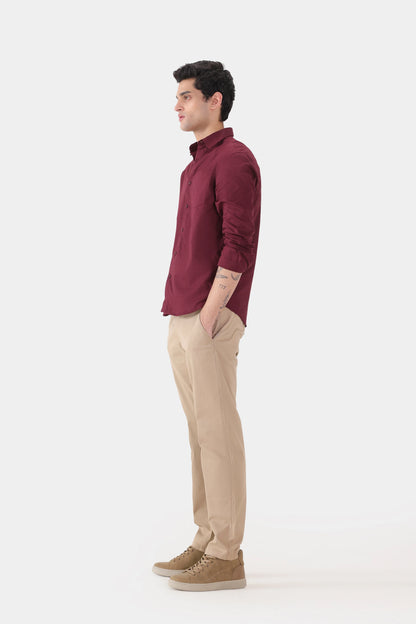 Cotton Jacquard Shirt - Cougar Clothing