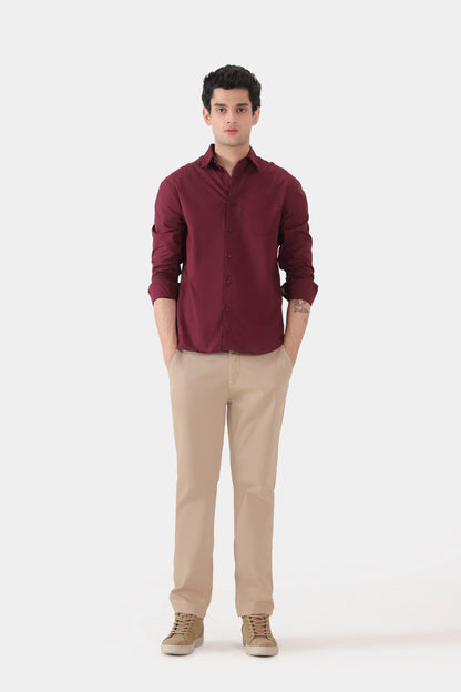 Cotton Jacquard Shirt - Cougar Clothing