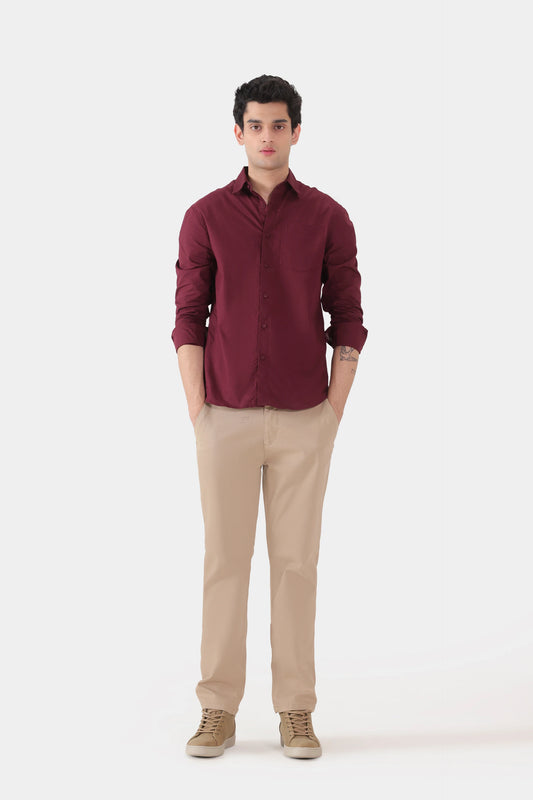 Cotton Jacquard Shirt - Cougar Clothing