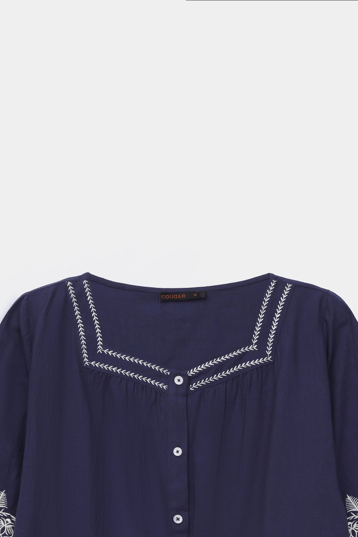 Embroidered Blouse - Cougar Clothing