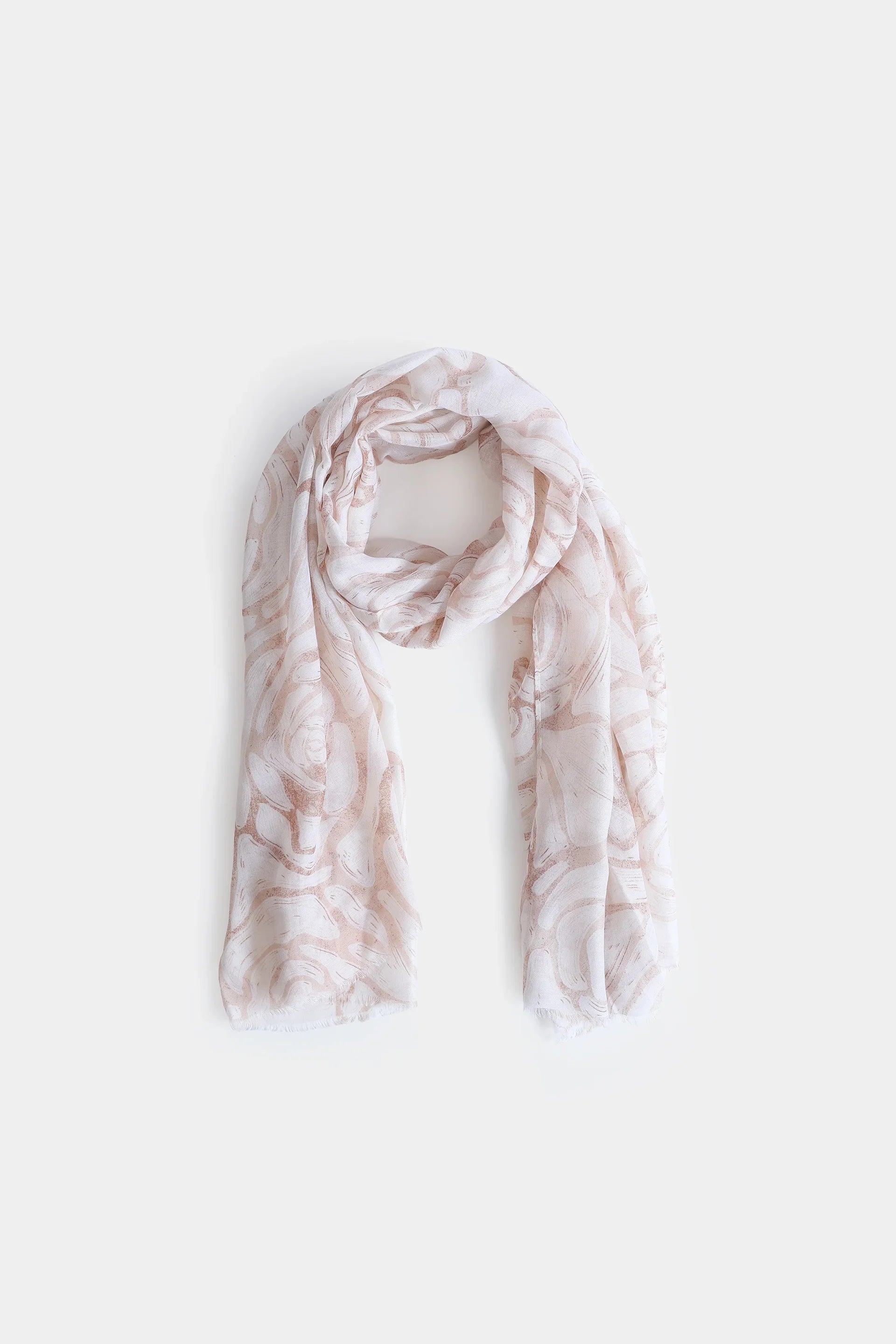 Abstract Printed Scarf - Cougar Clothing