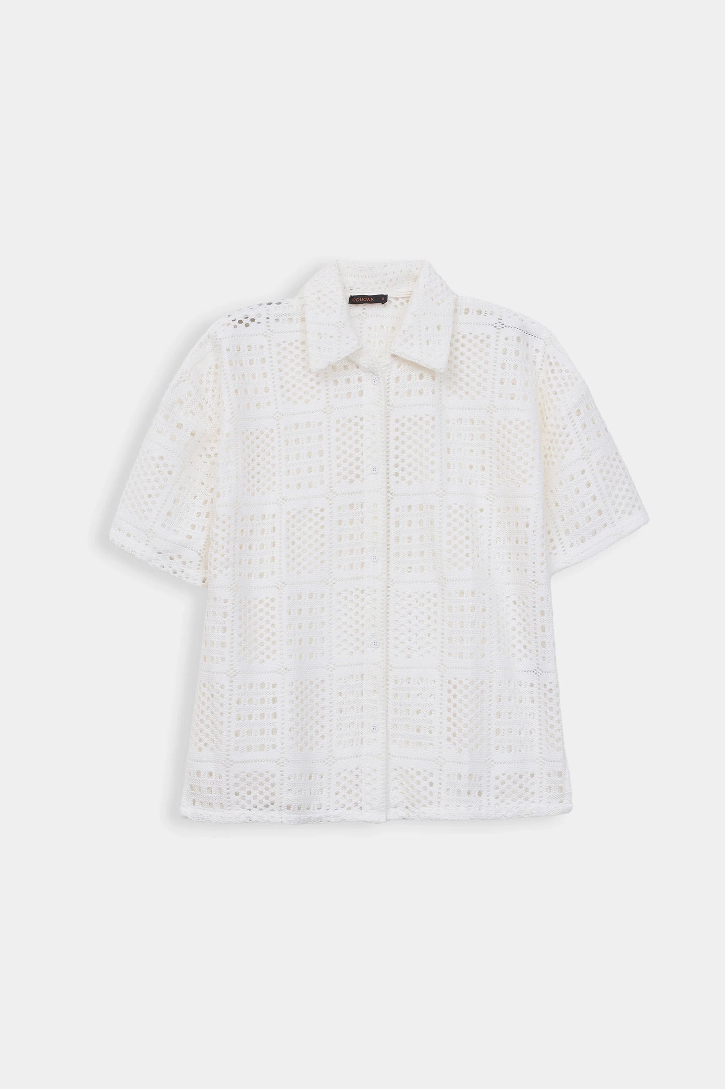 Textured Net Shirt - Cougar Clothing