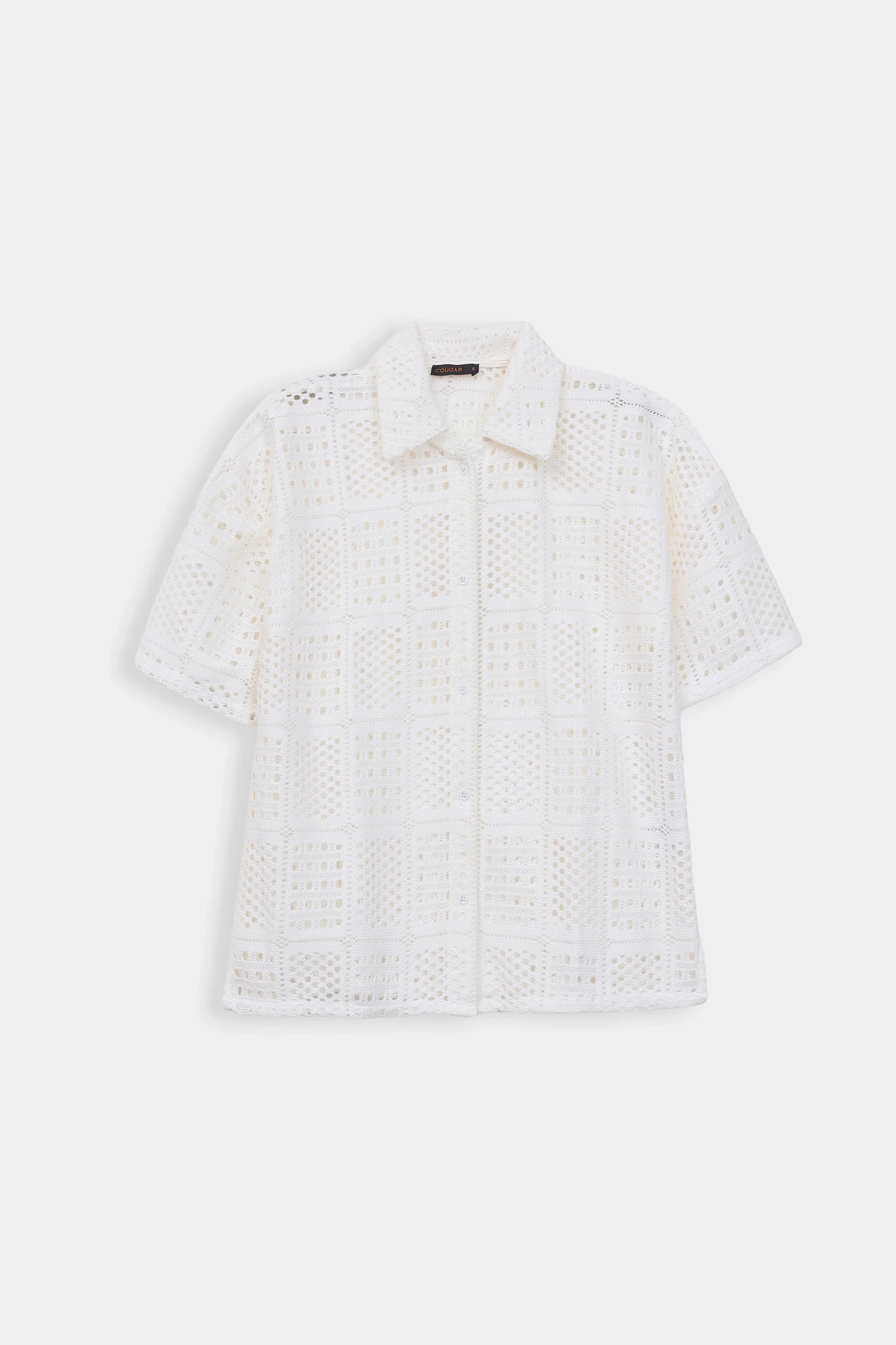 Textured Net Shirt - Cougar Clothing